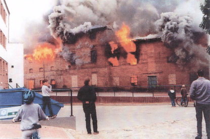 Großbrand Güterbahnhof Großbrand Güterbahnhof