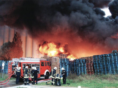 Großbrand Schoeller Warvin Systems Großbrand Schoeller Warvin Systems